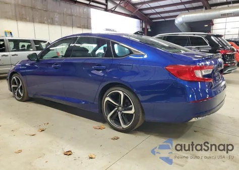 2022 Honda Accord Hybrid Sport из США, поврежденный, VIN 1HGCV3F25NA032468